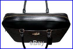Coach Women’s Laptop Briefcase PVC / Leather Crossbody Bag F39022 F39023 $450 | Womens Laptop Bag