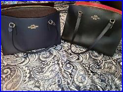 2 Coach bags Carryall excellent condition Laptop work or purse bags used