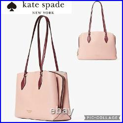 $358 Nwt Kate Spade Zeezee Leather Large Work Tote Shoulder Bag Laptop Space