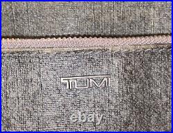 $545 Tumi Sinclair Nina Earl Coated Leather Commuter Brief Computer Travel Bag