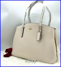 AUTH NWT $450 Coach 1941 Charlie 40 Laptop Compartmen Carryall Tote Bag In Chalk