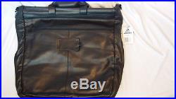 Adidas Garment Bag Black Leather Men's Womens Rare Bookbag Laptop Bag Travel NWT