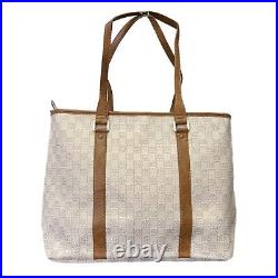 Air Jordan Tote Bag Womens (32L) Monogram Coconut Milk Brown Laptop Pouch