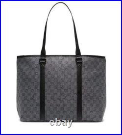 Air Jordan Tote Bag Womens (32L) Monogram Grey Black Laptop Pouch MA0896 G9Q