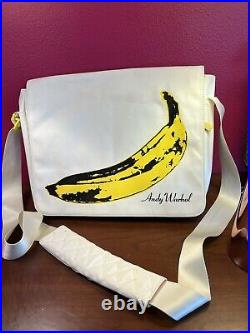 Andy Warhol Foundation INCASE Banana Laptop Bag Padded RARE Pop Art Ships FREE