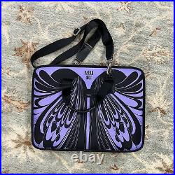 Anna Sui x Tumi Laptop Attache Shoulder Carrier Work Bag Abstract Butterfly
