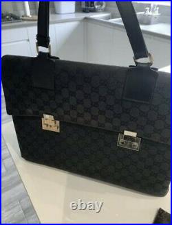 Authentic Gucci briefcase laptop Bag