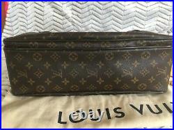 Authentic Louis Vuitton Monogram Canvas Briefcase Business Laptop Bag