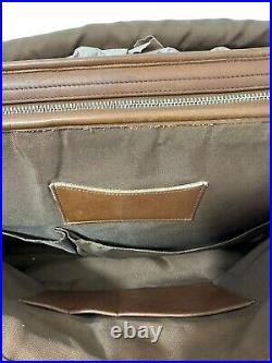 Authentic Vintage Coach Madison British Tan Leather Briefcase/Laptop Bag #5325