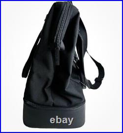 BEIS The Duffle Bag Black With Trolley Sleeve Shoe Compartment Laptop Sleeve 21x16