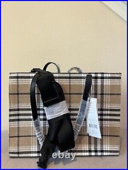 BEIS The Work Tote In Plaid Small Work Bag & Laptop Bag