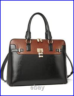 BOSTANTEN Laptop Briefcase for Women 15.6 inch Computer Bag Large Capcity Sty