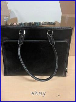 BOSTANTEN Leather Briefcase for Women Vintage 15.6 inch Laptop Bag