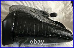 BRIGHTON Black Leather JETSON SHOULDER BAG Laptop Tote Purse-VERY NICE