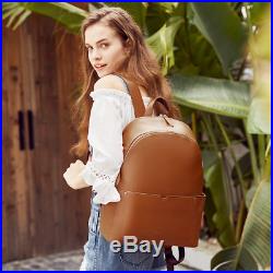 Backpack for Women Genuine Leather 14 Inch Laptop Travel Business Large Fashion