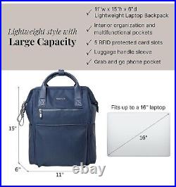 Baggallini Soho Laptop Backpack Travel Bag