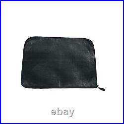 Balenciaga Leather Logo Clutch/Laptop Bag