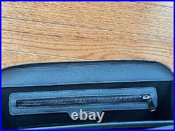 Bally Bag Laptop Work Leather Bag Grey Top Leather