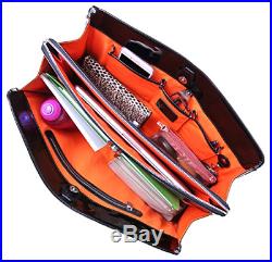 BfB Laptop Bag for Women Handmade Designer Briefcase Messenger 17 Inch Bag