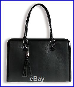 BfB Laptop Bag for Women Handmade Designer Briefcase Messenger 17 Inch Comp