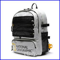 Big Logo Prime Backpack Bag Men Women Travel Laptop Hiking National Geographic