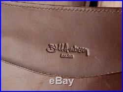 Bill Amberg Leather Messenger/Laptop Bag, Mens or Women's. Cool, Funky