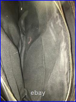 Black Prada leather Laptop Bag With Detachable Coin Purse