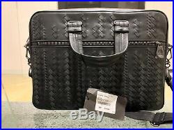 Bottega Veneta Brief Case Laptop Bag Men/women AUTHENTICATED