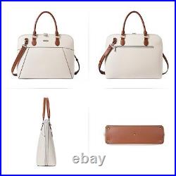 Briefcase For Women Leather 15.6inch Laptop Copmputer Slim Handbags Shoulder Bag