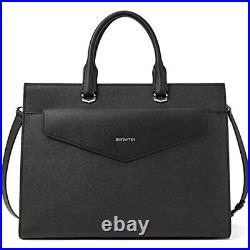 Briefcase for Women Tote Bag for 15.6 Inch Laptop Genuine Leather Handbag Wor