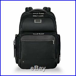 Briggs & Riley @Work Large Laptop Backpack for women and men. Fits up to Black