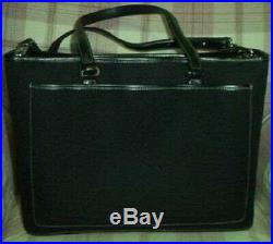 Brighton Black Women's Briefcase Brief Case Purse Laptop Bag New Msrp $430