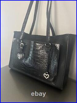 Brighton handbag Collector Large Black Purse Or Carryon / Laptop Business Woman