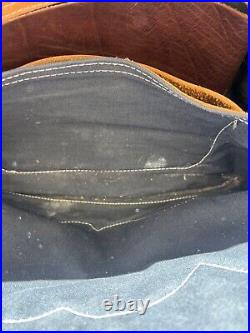 Buckaroo MFG Colorado handprinted leather purse/tote LAPTOP BAG BCP53