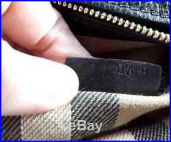 Burberry Laptop Tablet Work Brown Genuine Leather Hobo Mens Womens Messenger Bag