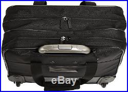 Business Rolling Bag Laptop Case MEN & WOMEN Work Sturdy Airplane Briefcase