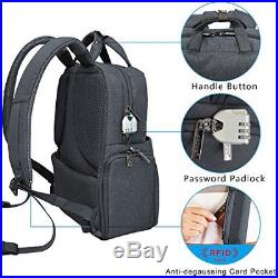 CADeN Camera Bag Laptop Backpack 14 Inch for Women Men Waterproof Anti Theft Pho