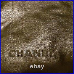 CHANEL CAVIAR HANDBAG Tote Laptop Bag Black Leather MADE in ITALY CC