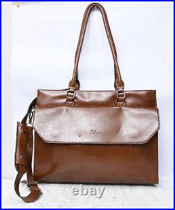 CLUCI Davidson Elegant Women Lawyers Leather Laptop Briefcase SHOULDER BAG