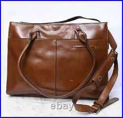 CLUCI Davidson Elegant Women Lawyers Leather Laptop Briefcase SHOULDER BAG