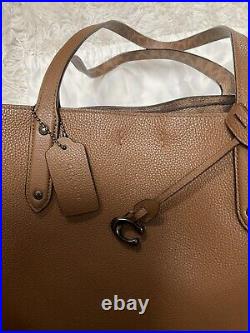 COACH Central Tote & Wallet Tan Vintage Laptop Bag Purse Handbag 88468