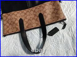 COACH Leather Crossbody Laptop Bag Brown BRAND NEW without Tags