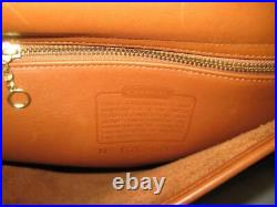 COACH Lexington Brown Leather Briefcase, Laptop Bag, Messenger Bag #5265 EUC