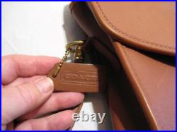 COACH Lexington Brown Leather Briefcase, Laptop Bag, Messenger Bag #5265 EUC