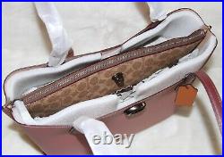COACH Willow Tote Colorblock Laptop Bag Purse Handbag in Vintage Pink NWT
