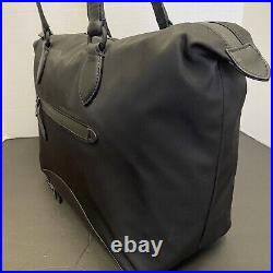 COLE HAAN ZEROGRAND Black Nylon Tote Weekender Laptop Tech Bag NWT $198