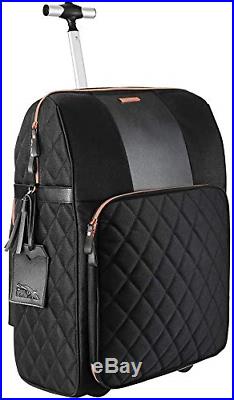 Cabin Max Travel Hack Cabin Luggage Suitcase for Women 55x40x20 Laptop Bag