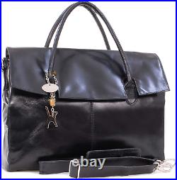 Catwalk Collection Handbags Ladies Extra Large Leather Body Bag Women's Work
