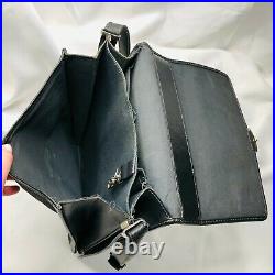 Christian Dior Bag Shoulder Laptop Bag Monogram Black Vintage