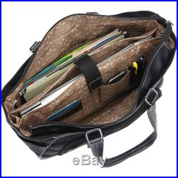 Clark & Mayfield Sellwood XL Laptop Tote 17.3 Deep Women's Business Bag NEW